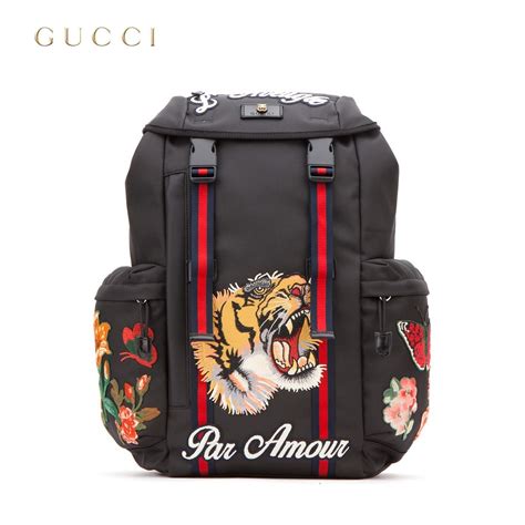 fake tiger gucci backpack|gucci fanny pack with tiger.